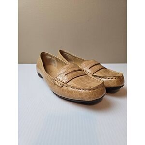 Chaps Driving Loafers Lt tan Sz 9 1/2B